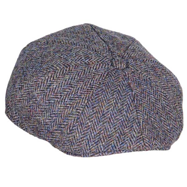 Harris_Tweed_Cap_Slate_Herringbone__Peaky_Blinders_Style