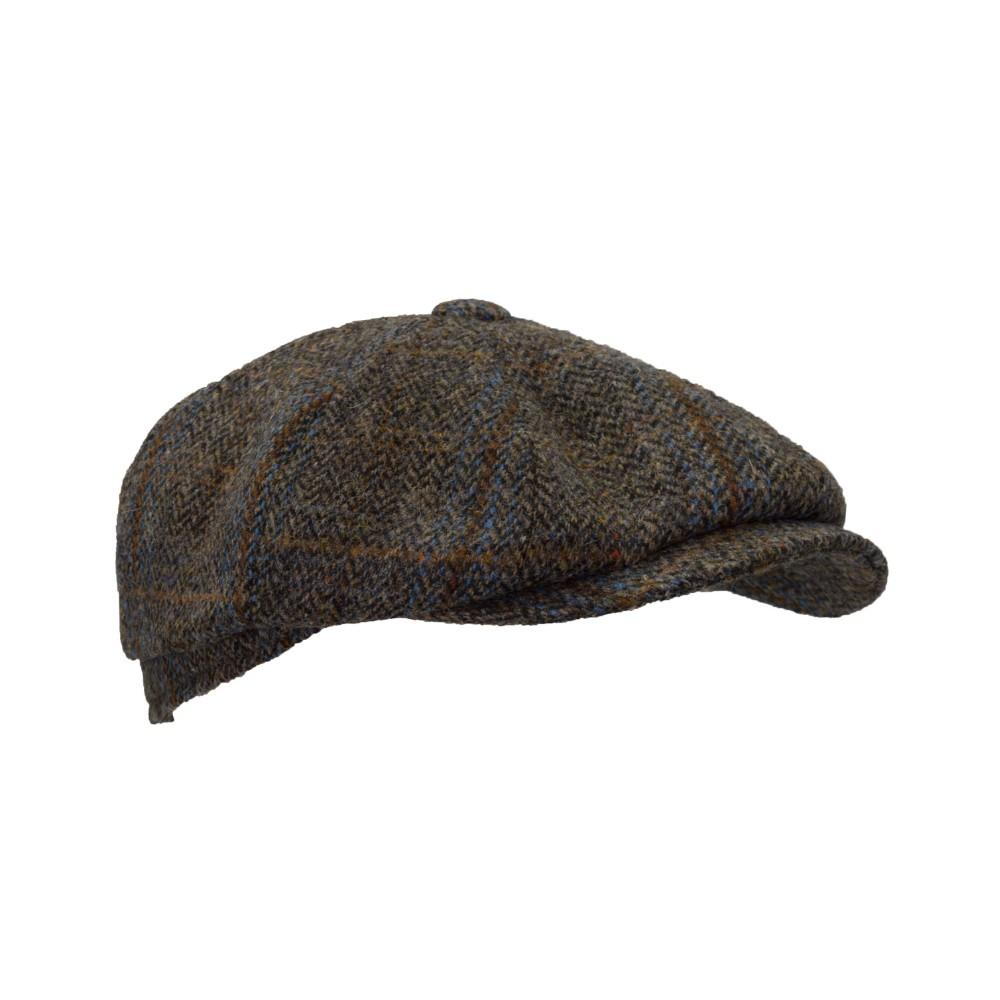 Bakerboy_cap_631_Harris_Tweed_3