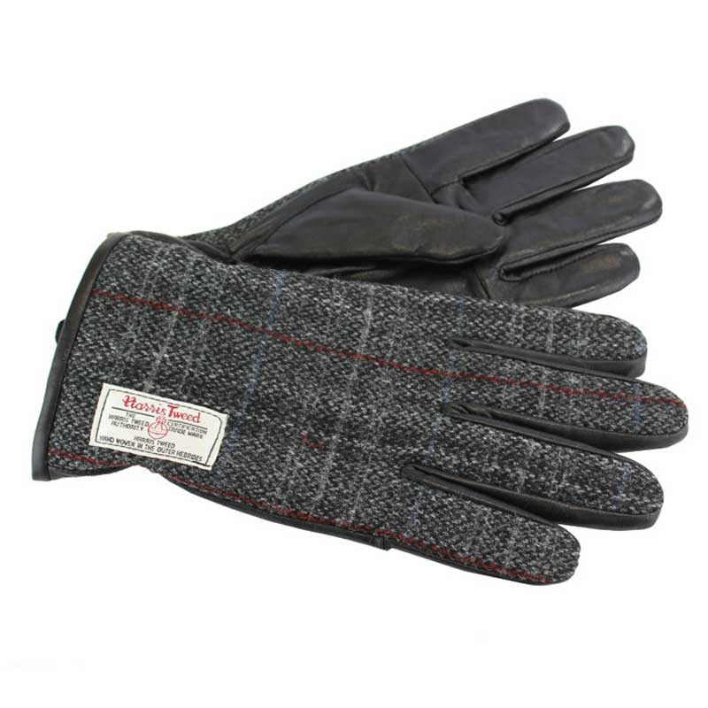 Harris_Tweed_Handschoenen__Grey_2