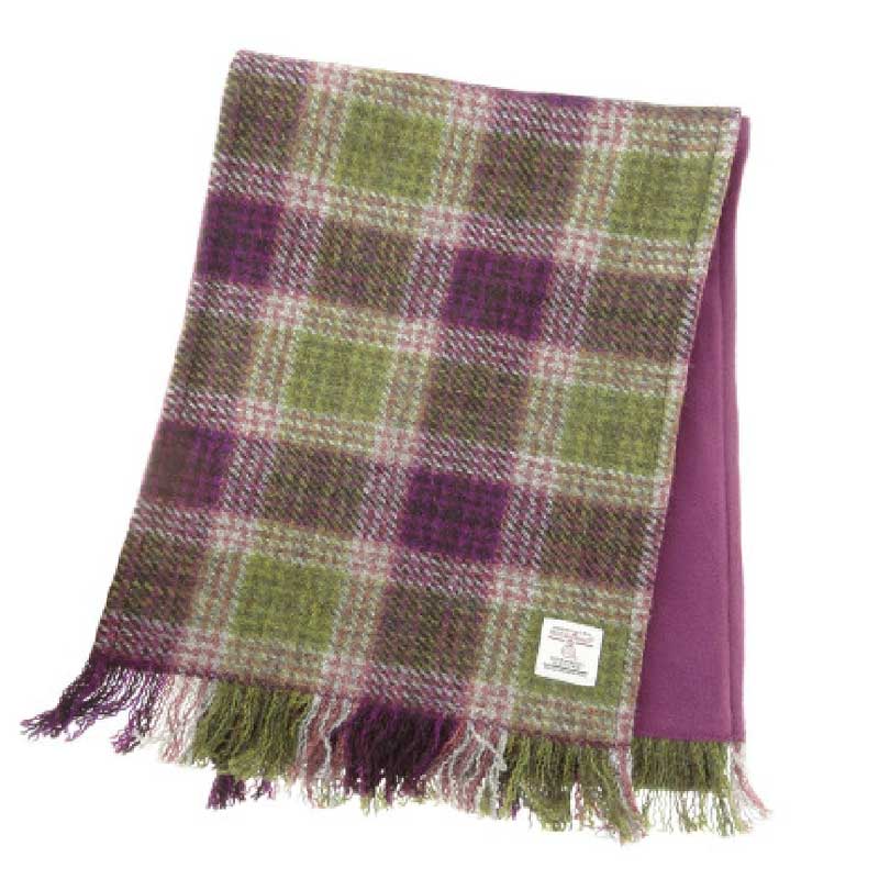 Harris_Tweed_Scarf_in_Heather_Check