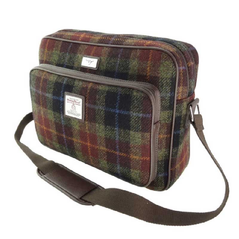 Harris_Tweed__Bowmont__Messenger_Bag_in_Rust_Check